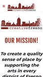 Mobile Screenshot of creativefresno.com